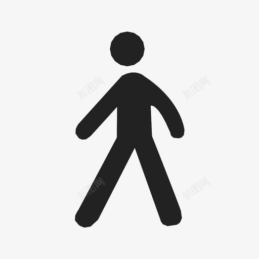 散步表演男性图标svg_新图网 https://ixintu.com 个人 人 动作 慢跑 散步 注意力 活动 男性 表演