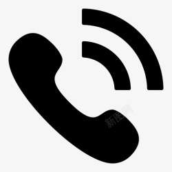 ICON问题帮助电话01振铃电话电话通话图标高清图片