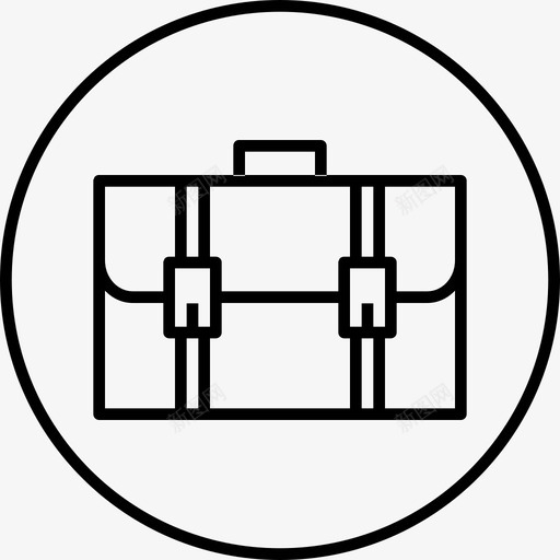 包学校和教育卷2圆线图标svg_新图网 https://ixintu.com 包 学校和教育卷2圆线