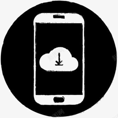 智能手机云手机转移手机云图标图标