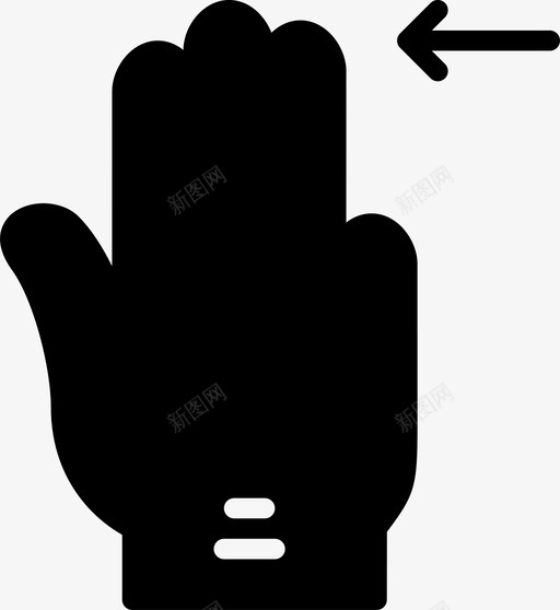 三个手指向左滑动点击滑动图标svg_新图网 https://ixintu.com 三个手指向左滑动 下一个 手 手势 旋转 滑动 点击 移动 粉碎图标手势实心 选项