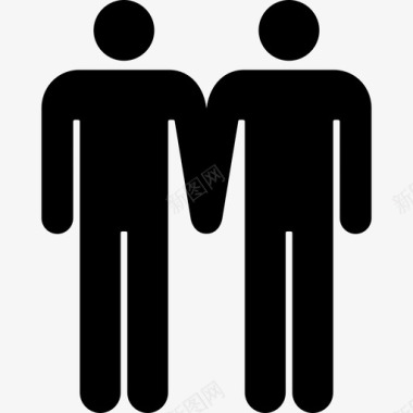 男性夫妇人家庭偶像图标图标