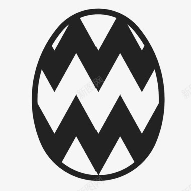复活节彩蛋模具油漆图标图标