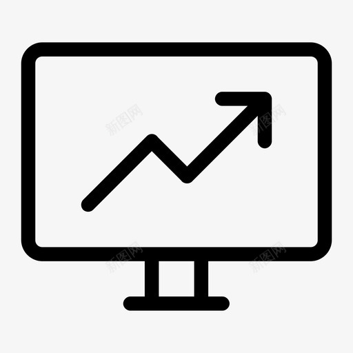 监视器增加统计增加销售额图标svg_新图网 https://ixintu.com 倾斜 十二宫 占星术 图形 增加销售额 弓箭手 点击 监视器增加 统计 著名图标线