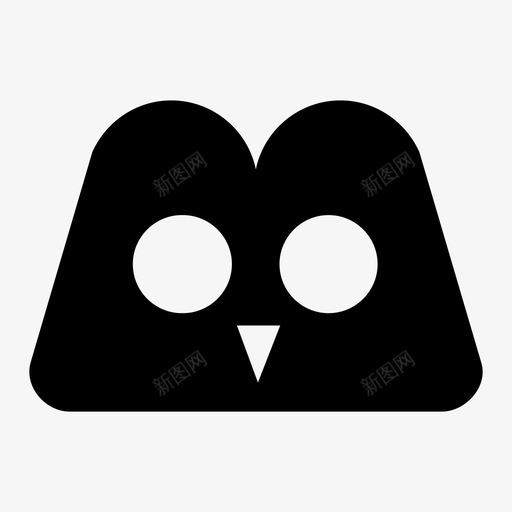 猫头鹰聪明视力图标svg_新图网 https://ixintu.com 喙 夜间 夜间活动 大眼睛 猫头鹰 眼睛 聪明 视力 鸟