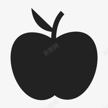 苹果肉豆蔻水果图标图标