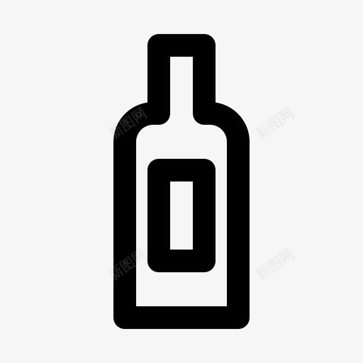 葡萄酒超市销售图标svg_新图网 https://ixintu.com 产品 商业 红酒 葡萄酒 超市 酒瓶 销售 香槟