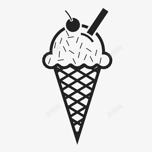 冰淇淋筒减量更多图标svg_新图网 https://ixintu.com 冰淇淋筒 冷 减量 向前 夏季 新鲜 更多 添加 甜点 食物