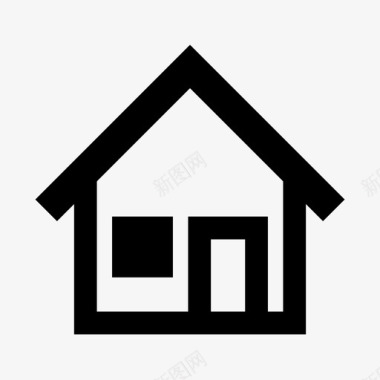 房子住所厨房图标图标