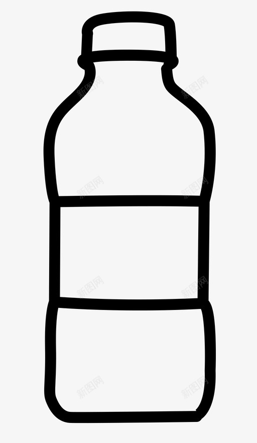 塑料瓶苏打水服务器图标svg_新图网 https://ixintu.com 塑料瓶 壶 容器 服务器 果汁 液体保持器 盖子 罐 苏打水