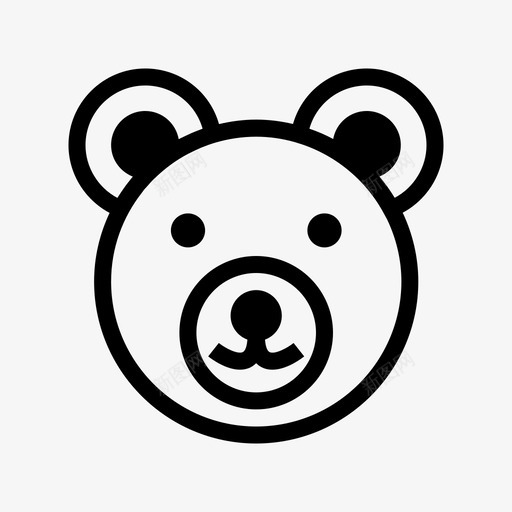 熊野生动物补充图标svg_新图网 https://ixintu.com 动物和鸟类线图标 动物园 哺乳动物 多愁善感 时尚 服装 熊 粘液 补充 野生动物
