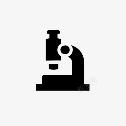 光学透镜显微镜放大工具图标高清图片