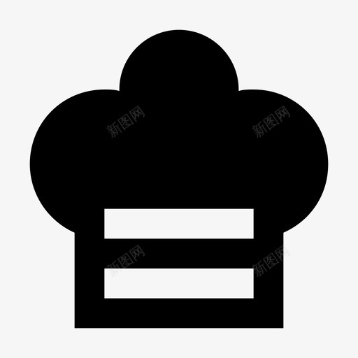 厨师帽大号厨师制服图标svg_新图网 https://ixintu.com 厨具材料设计图标 厨师toque 厨师制服 厨师复兴 厨师帽 大号 帽子 树
