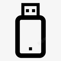 USB显示usb闪存驱动器显示件保存图标高清图片