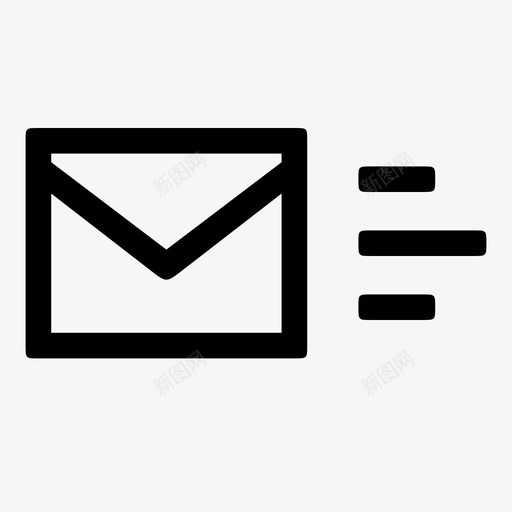 邮件传入阅读邮件图标svg_新图网 https://ixintu.com internet 信件 入站 接收 撰写 电子邮件 邮件 邮件传入 阅读