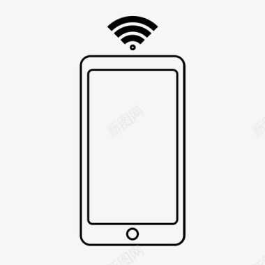 移动wifi智能手机手机wifi图标图标