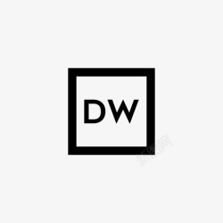 Dreamweaver软件dreamweaversquare软件图标高清图片