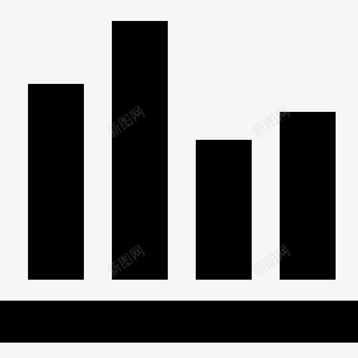 条形图统计符号图标svg_新图网 https://ixintu.com 仪表板 信息 分析 数据 文档 条形图 状态 符号 统计
