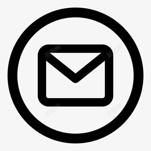 邮件ui运输图标svg_新图网 https://ixintu.com archer ui 分析 单击 圆形ui集 开始 收件箱 用户界面 运输 邮件
