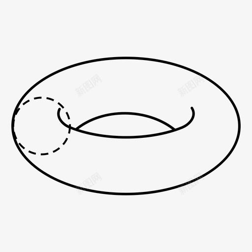 圆环符号形状图标svg_新图网 https://ixintu.com 三维 加上 圆环 形状 忽略 技术绘图 更多 检查 符号 绘图