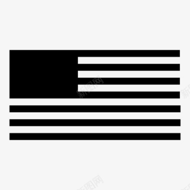 美国国旗符号已售图标图标