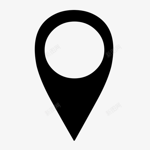 地图别针参观地点图标svg_新图网 https://ixintu.com 参观 地图别针 地址 地点 城市 方向 点 路 这里 重要 餐馆