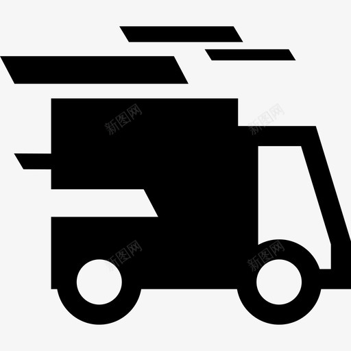 运输卡车车辆运输购物图标svg_新图网 https://ixintu.com 购物 运输 运输卡车车辆