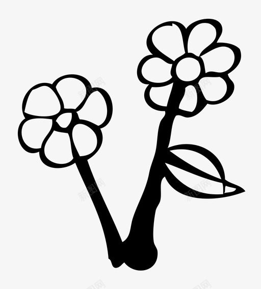 花酸植物图标svg_新图网 https://ixintu.com 宽 干燥 放大 植物 生长 自然 花 花园 蛋糕 酸