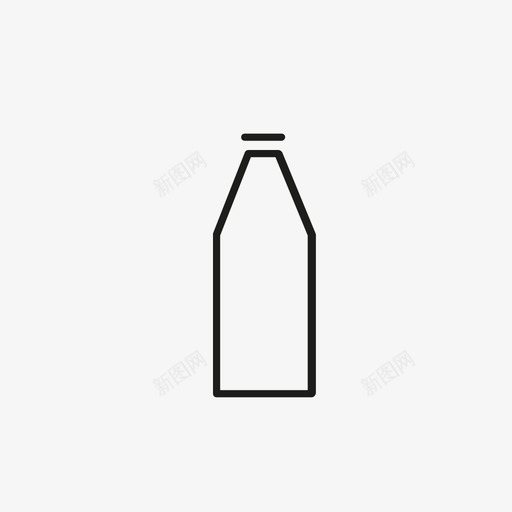 瓶子电子商务线路图标svg_新图网 https://ixintu.com 瓶子 电子商务线路图标