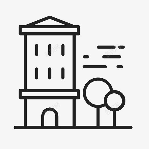 建筑开始认真图标svg_新图网 https://ixintu.com 住宅 公寓 家 建筑 开始 弓箭手 房子 简历 认真 风景
