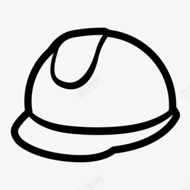 安全帽结构头保护图标图标