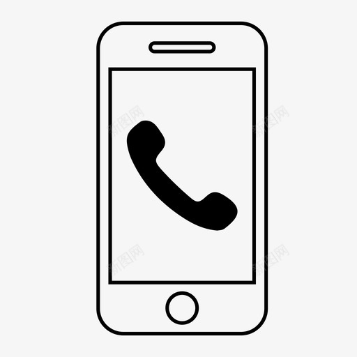 移动电话信箱电话图标svg_新图网 https://ixintu.com 信箱 已接电话 电话 移动电话 移动集合1 联系人