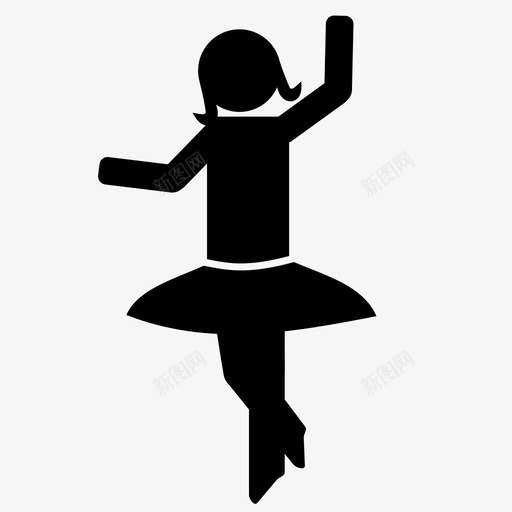 舞蹈演员芭蕾舞团表演图标svg_新图网 https://ixintu.com 女孩 女服务员 歌剧 职业 舞蹈 舞蹈演员 芭蕾舞 芭蕾舞团 芭蕾舞演员 表演