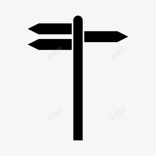 路标街道名称标杆图标svg_新图网 https://ixintu.com 决策 刻字 彩色 方向 旅游 标杆 街道名称 路标 转角 高速公路