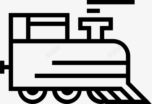 蒸汽火车运输出售图标图标