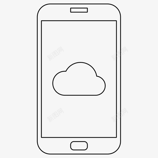 智能手机云在线空间文件备份图标svg_新图网 https://ixintu.com android 三星 三星galaxy手机下载 个人网络空间 保存的文件 在线空间 手机云 数据存储 文件备份 智能手机云