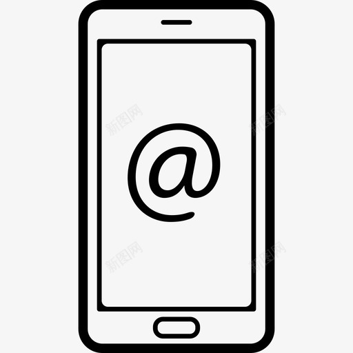 手机屏幕上的阿罗巴符号工具和用具电话套图标svg_新图网 https://ixintu.com 工具和用具 手机屏幕上的阿罗巴符号 电话套