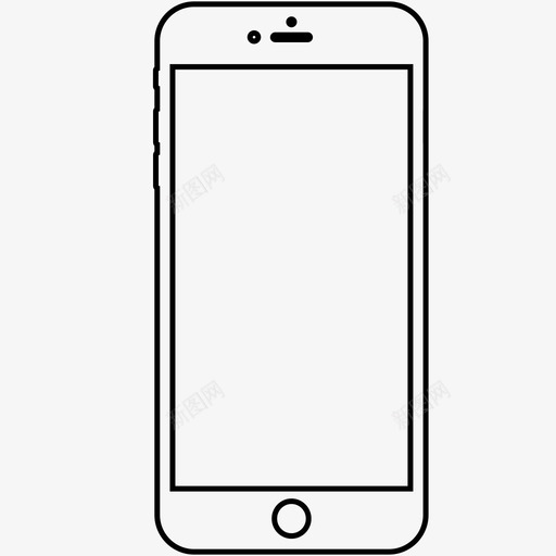 iPhone6电话铃声图标svg_新图网 https://ixintu.com iPhone6电话铃声