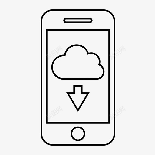 云计算移动移动文件图标svg_新图网 https://ixintu.com 1 云计算 移动下载 移动文件 移动网络