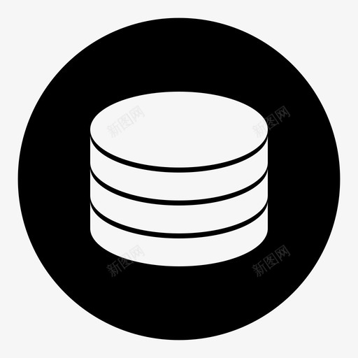 数据服务器数据库硬币图标svg_新图网 https://ixintu.com 数据 服务器数据库硬币
