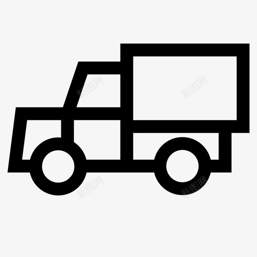 货物箱子市场图标svg_新图网 https://ixintu.com 卡车 市场 旅行 箱子 线路车 船 货物 销售