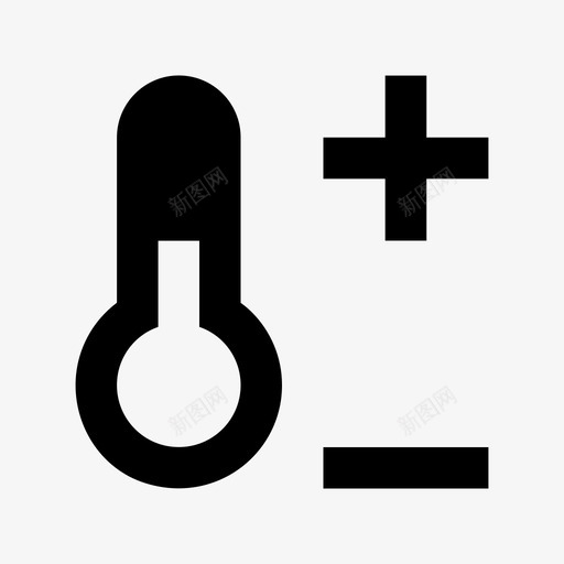 温度计医疗保健材料标图标svg_新图网 https://ixintu.com 医疗保健材料设计图标 温度计
