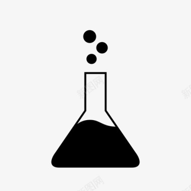 锥形烧瓶打开实验室图标图标