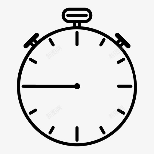 秒表45计时器显示件图标svg_新图网 https://ixintu.com 定期收集 持续时间 时钟 显示件 材料 秒表45 计时器 项目