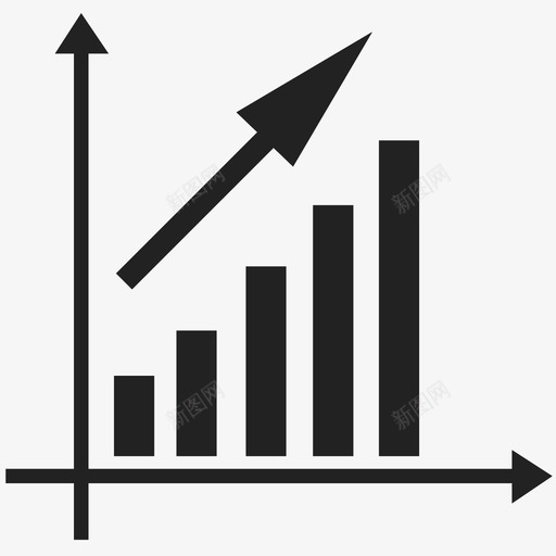 条形图售出上涨图标svg_新图网 https://ixintu.com 上涨 不 售出 增长 大胆 成功 持有 条形图 盈利 黄金