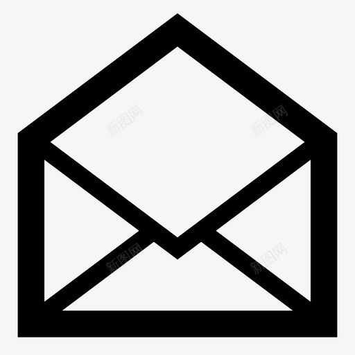 信封电子邮件打开的信封图标svg_新图网 https://ixintu.com 信封 打开的信 打开的信封 用户图标交付 电子邮件