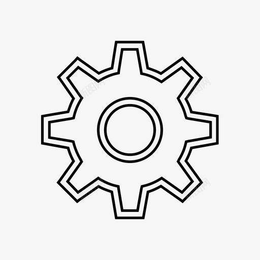 设置信号关闭图标svg_新图网 https://ixintu.com 信号 关闭 指示 标记 联合 设置 设置选项齿轮 选项 齿轮