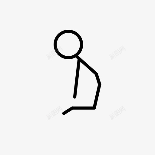 驼式背运动图标svg_新图网 https://ixintu.com 仰卧 伸展 冥想 坚持做瑜伽的人 塑形 手臂和腿部伸展运动瑜伽 瑜伽 背 运动 驼式