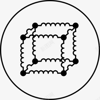 立方体三维方块图标图标
