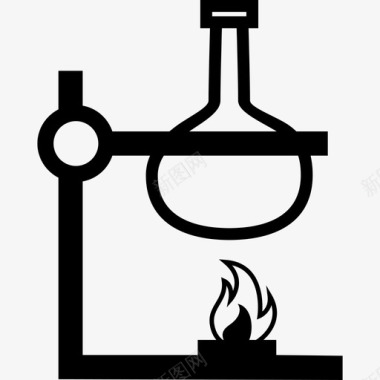 科学实验工具和器具科学图标图标